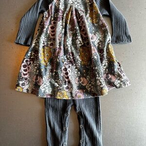 Kate Quinn Floral Dress with Union suit